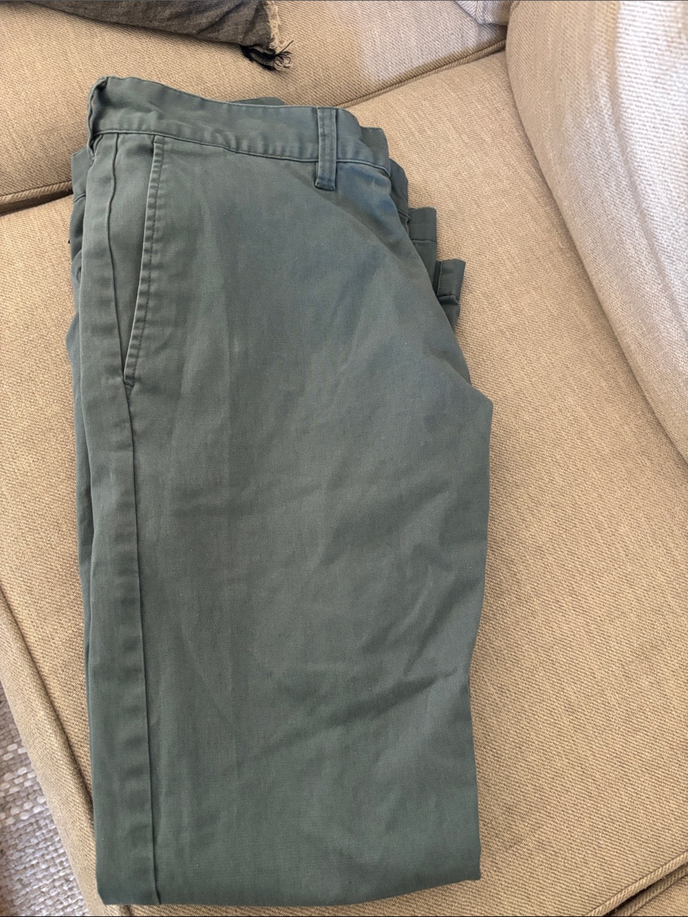 Men's Vissla blue/gray/green Chino Pants size 31